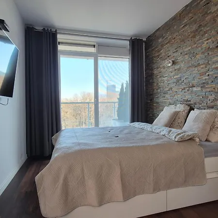 Apartament Towarowa Orange Apartment, Free Parking, Air-conditioning, Self Check-in 24h *