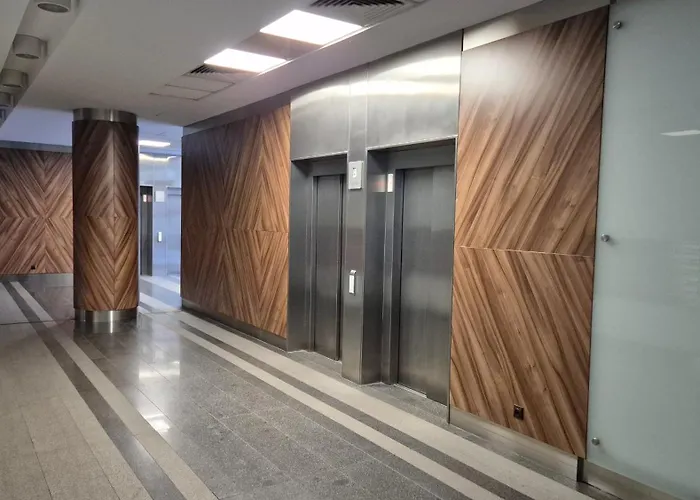 Towarowa Orange Apartment, Free Parking, Air-conditioning, Self Check-in 24h بوزنان